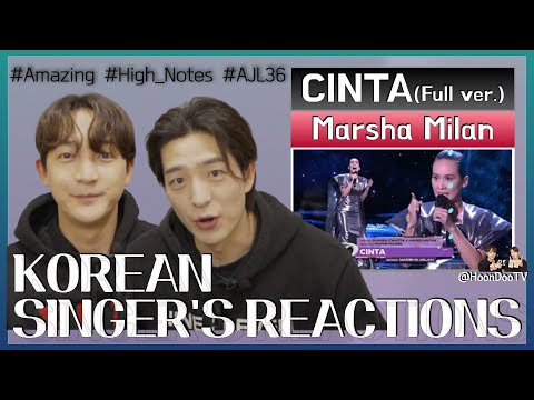 [Full ver. Reacts] - ‘CINTA’(AJL36 Final)- ‘Marsha Milan🇲🇾’ React by. Hoondoo🇰🇷