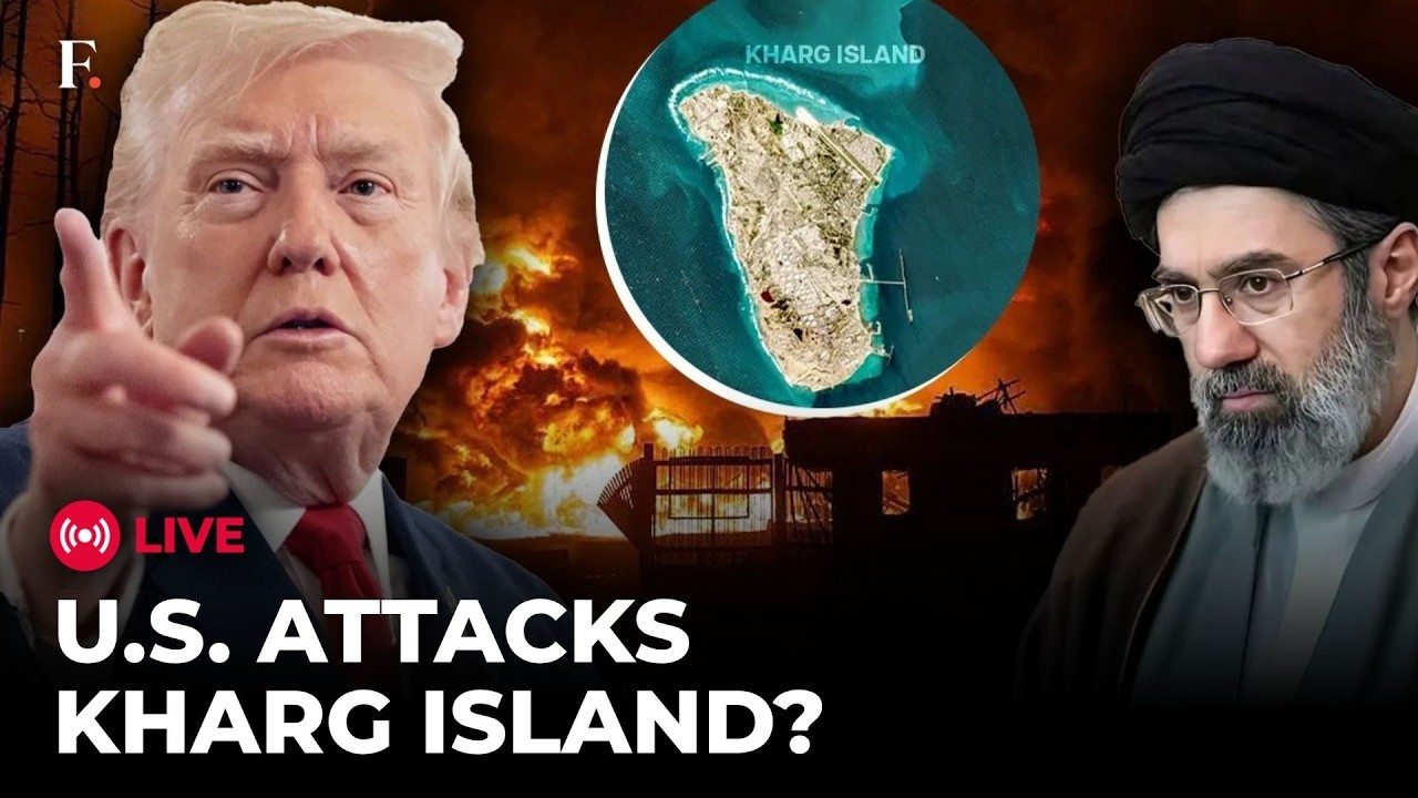 BREAKING: Explosions Reported Near Iran’s Kharg Island Oil Terminal | Tanker Targeted By US Missile?
