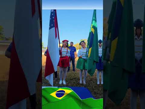 7 de setembro, bom dia! #amazonas #Manaquiri #Comunidade #Bomintento #guaranifc #AldeiaKainã 🤍👋☺️🤝💚