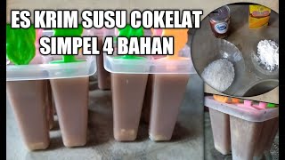 Download lagu CARA MEMBUAT ES KRIM SUSU COKLAT || Tanpa Blender || Tanpa Mixer mp3