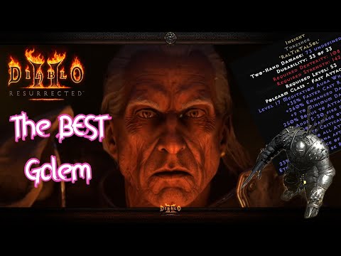 IRON GOLEM is the GOAT For Necromancer In Diablo 2 Resurrected Ladder D2R