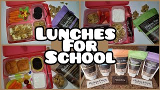 SCHOOL LUNCHES |  GRANOLA 5 WAYS | HUDSON HENRY