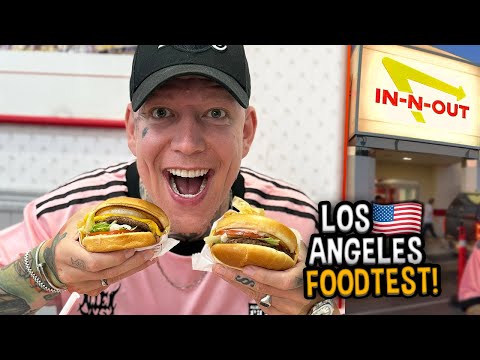 In-N-Out Burgertest in Los Angeles! 🍔😱 Der BESTE Burger?! mit Freundin | MontanaBlack VLOG