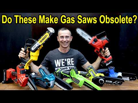 Battery Chainsaws Are Way Stronger Than You Think (One Surprised Me)