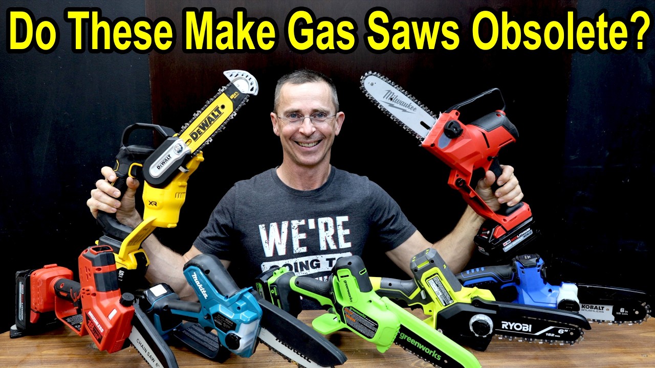 Battery Chainsaws Are Way Stronger Than You Think (One Surprised Me)