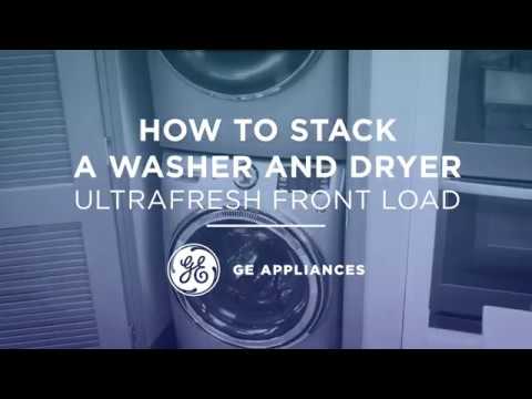 UltraFresh Front Load:  How to Stack a Washer and Dryer