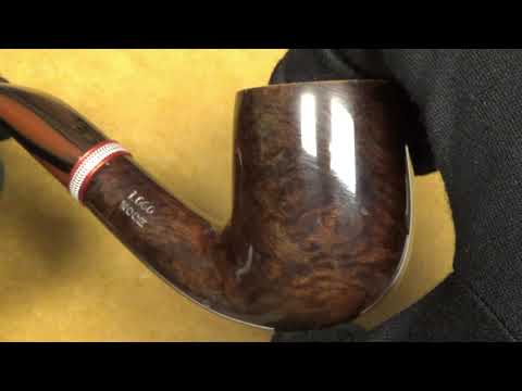 Pipa Brebbia Logo - Noce - filtro 9mm