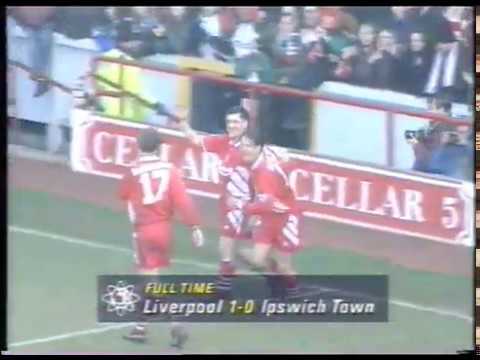 Liverpool 1 Ipswich Town 0, 9 April 1994