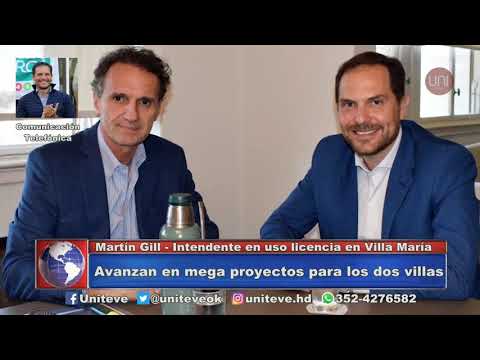 Gill habló de los mega proyectos presentados