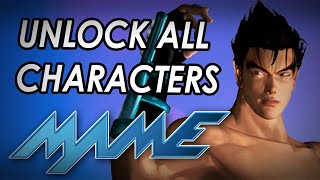 Tekken Tag 1 │ Unlock ALL Characters │ M.A.M.E