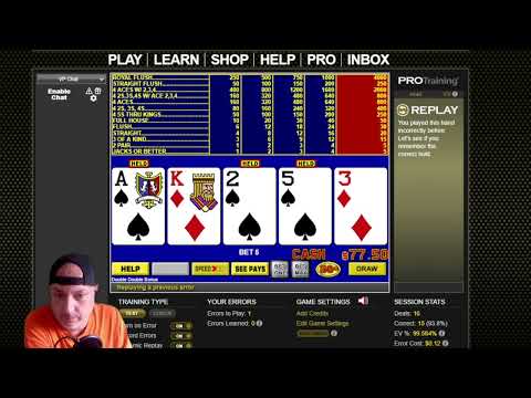 DOUBLE DOUBLE BONUS POKER STRATEGY
