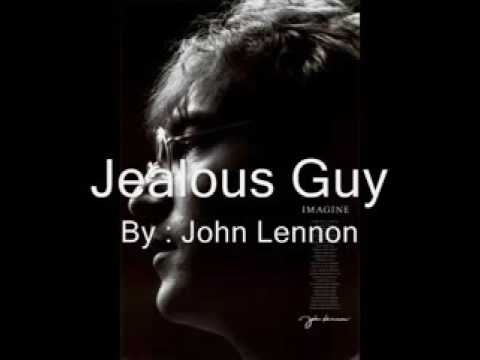 John Lennon - Jealous Guy (lyrics)