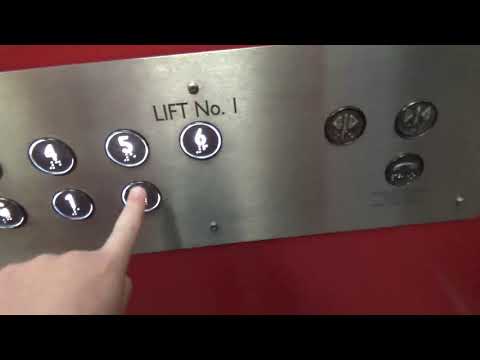 EPIC FAIL: Locked Off Modded Otis Lexan Traction elevators at Travelodge Hotel, Newcastle