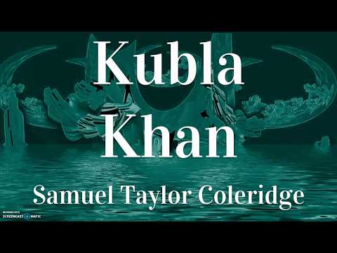 Can Drugs Inspire Great Poems? An Analysis of Coleridge's "Kubla Khan"