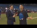 Jays' Munenori Kawasaki has some fun with CBC reporter