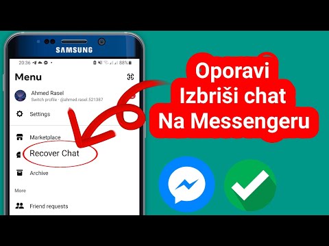 Kako vratiti izbrisane poruke na Facebook Messengeru (brzo i jednostavno)