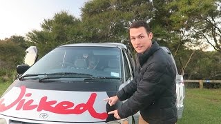 TimTam Slam + Wicked Campervan Tour - YouTube