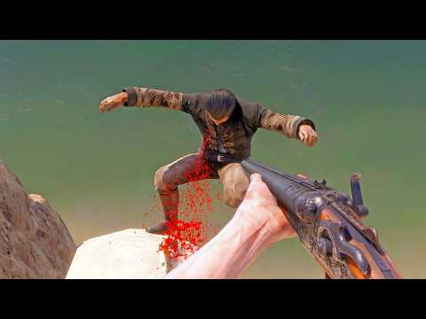 [4K] 1st Person Slow Motion Brutal Kills - Red Dead Redemption 2