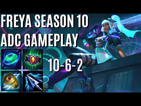 MAGE ADCS ARE BROKEN IN SEASON 10 - Freya ADC Conquest Gamplay