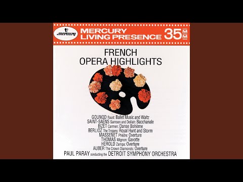 Thomas: Mignon / Act 2: Gavotte