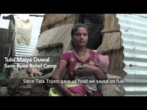 Rebuilding lives- TATA Trusts