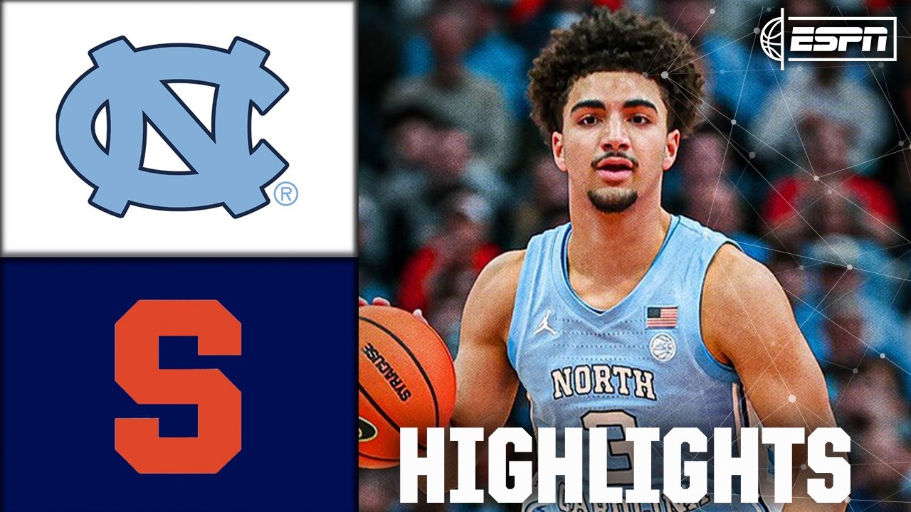North Carolina Tar Heels vs. Syracuse Orange | Full Game Highlights | ESPN College Basketball