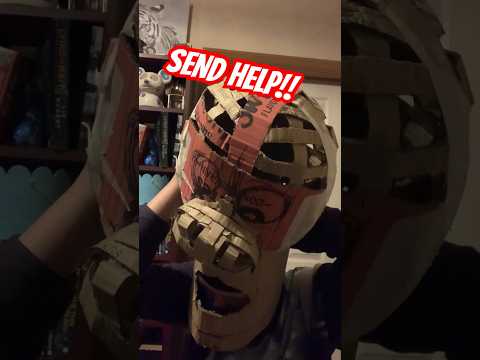 Welp 🫣#fnaf #cosplay #purpleguy #fivenightsatfreddys #springtrap #cardboard #viral #costume #robot