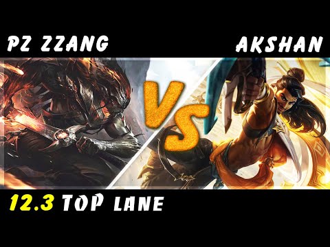 Pz Zzang - Yasuo vs Akshan TOP Patch 12.3 - Yasuo Gameplay