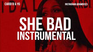 Cardi B &quot;She Bad&quot; Instrumental Prod. by Dices *FREE DL*