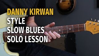Old Fleetwood Mac Style Slow Blues Lesson