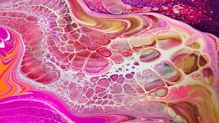 A NEW Recipe And It's AMAZING! 💖 Tropical Vibes Acrylic Pour.