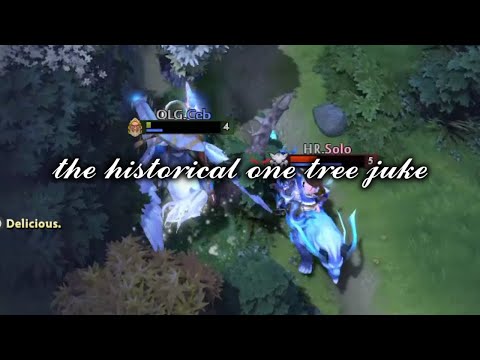 CEB and his amazing ONE TREE juke - Solo get confused #dota2 #dota2highlights #dota2gameplay