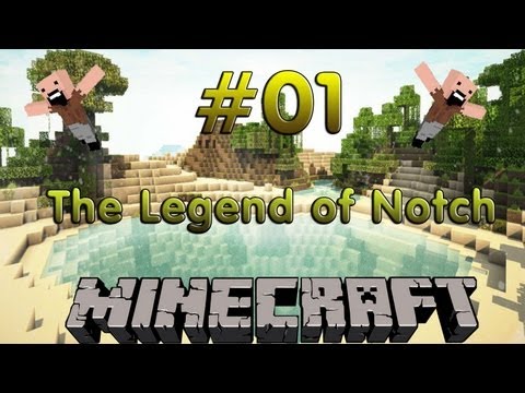 The Legend Of Notch | Minecraft | Episode 1 - The Beginning