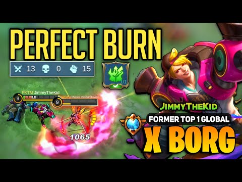 Jungle Emblem Xborg Best Build 2022 [ Former  Top 1 Global X Borg Gameplay ] By JimmyTheKid - MLBB