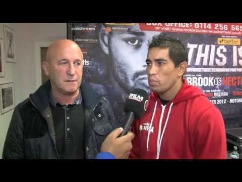 HECTOR SALDIVIA INTERVIEW FOR iFILM LONDON / BROOK v SALDIVIA PRESS CONFERENCE