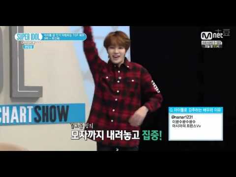[VID] 141212 Super Idol Chart Show - Sungjong dancing to girl group songs Cut