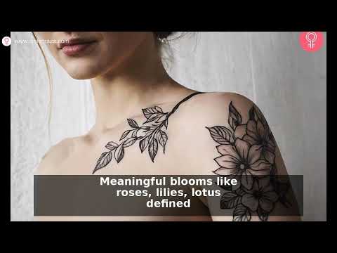 Flowering Vine Tattoo Designs