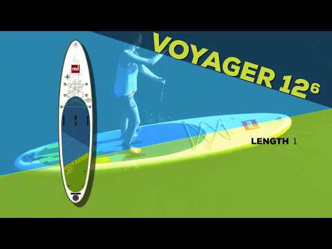 Red Paddle Co SUP deska 13'2'' Voyager z Angle PERFORMANCE veslom