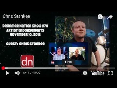 Drummer Nation #70 "Artist Endorsements" Guest: Chris Stankee