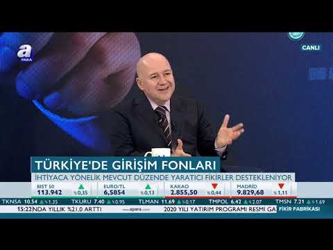 Girişimcilere Tavsiyeler / Türkiye'de Girişim Fonları / Fikir Fabrikası / A Para / 13.02.2020