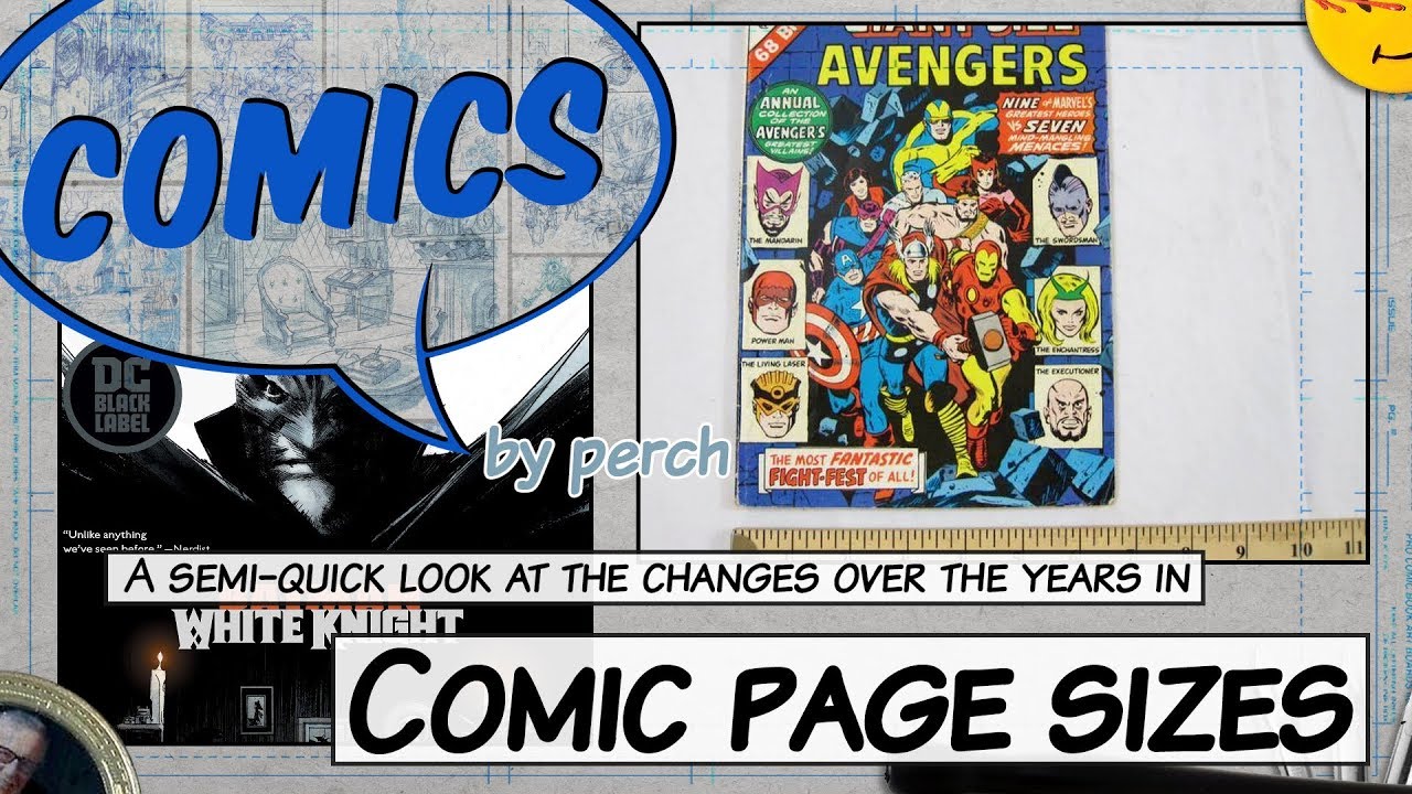 A Look At Comic Book Page Sizes