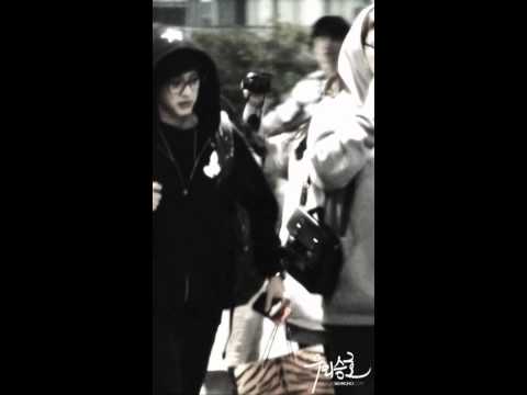 111130 [FANCAM] Seungho at Incheon Airport ( go to Lasvegas]