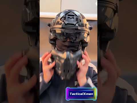 💥TacticalXmen HL-98 Tactical Helmet with Built-in Communication Earphone #tacticalxmen #helmet