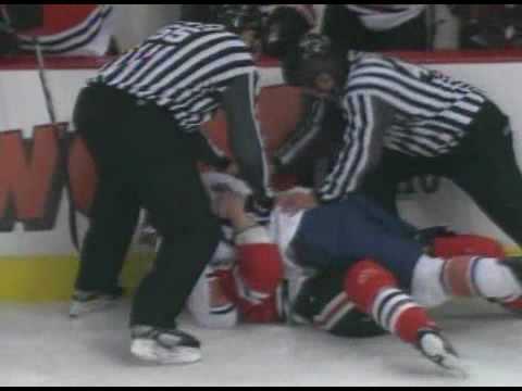 Zack Stortini vs Matt Walker Oct 22, 2008