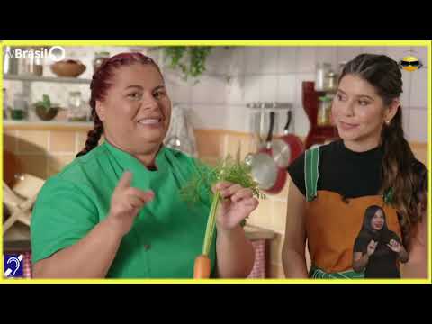 Tv Educativa-Tv Brasil-XODÓ de cozinha -  Cenoura Parte 01 - 2.024 - com Libras
