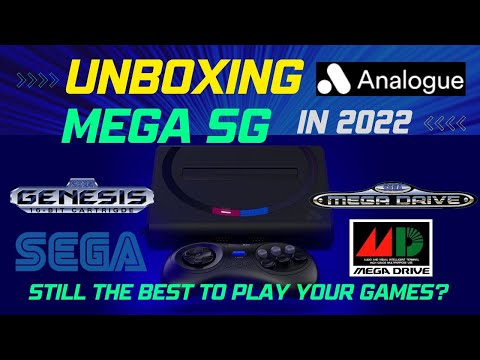 Analogue Mega SG Unboxing in 2022 - SEGA Genesis Mega Drive HDMI Pixel Perfect FPGA