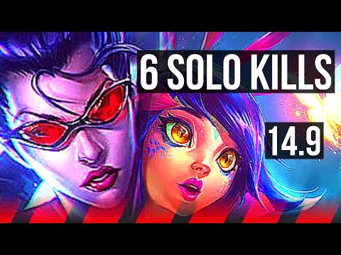 VAYNE vs NEEKO (TOP) | 6 solo kills, 1000+ games | EUW Grandmaster | 14.9