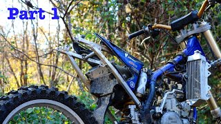 How To Make a OLD Dirt bike Look NEW again - Yz250 (Pt.1)
