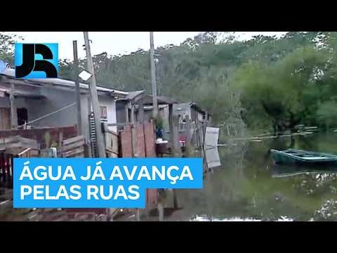 Chuva volta a colocar cidades do Rio Grande do Sul em alerta