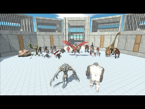 SCOURGE WITH GORO VS NUMBER 1,2,3 EVERY FACTIONS - Animal Revolt Battle Simulator ARBS
